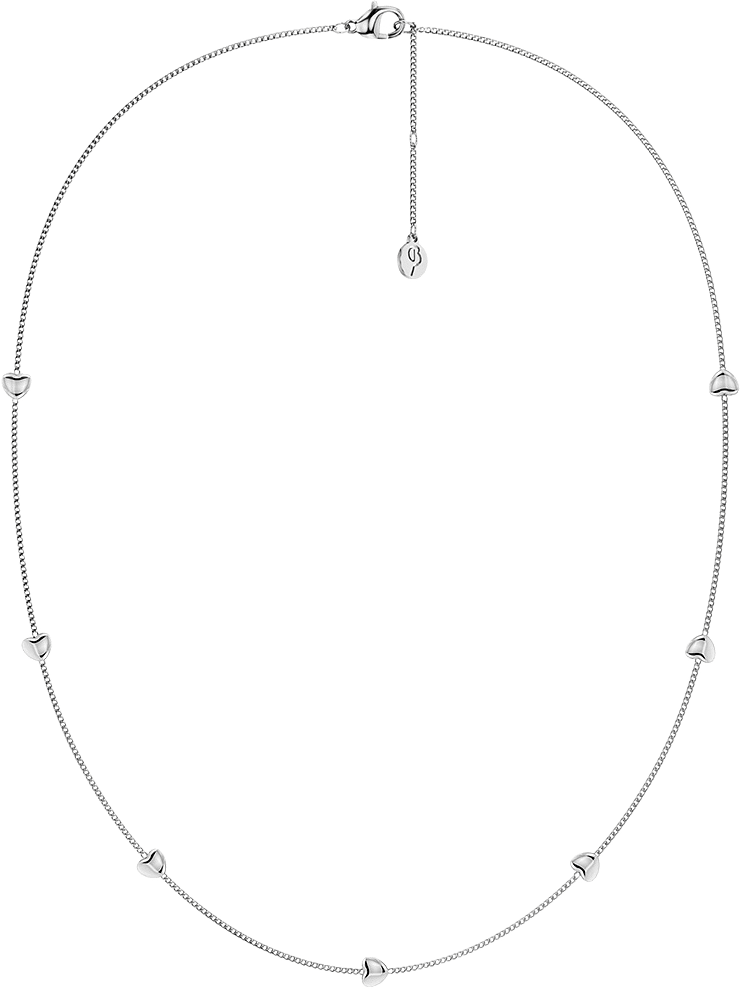 Barley Petite Necklace Multi Silver, från Edblad, i färgen Silver.