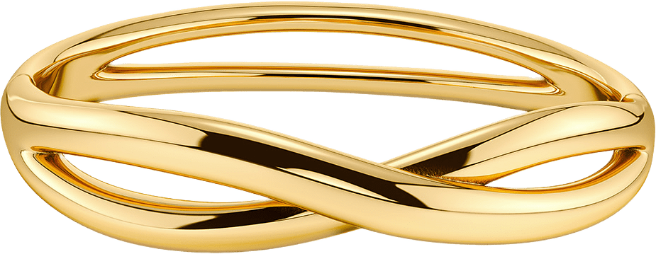 Nouveau Bangle Gold, från Edblad, i färgen Gold.