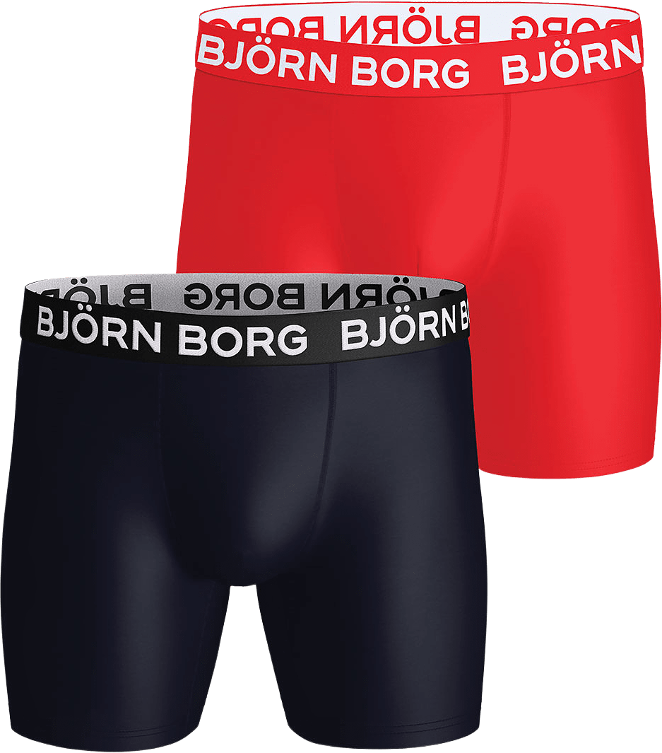 Sports microfiber boxer 2p, från Björn Borg, i färgen Multipack 1.