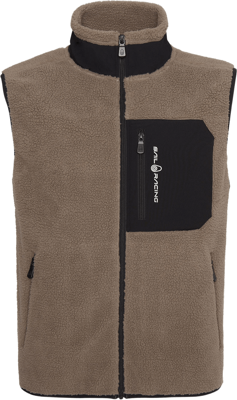 Bowman Pile Vest, från Sail Racing, i färgen Sand.