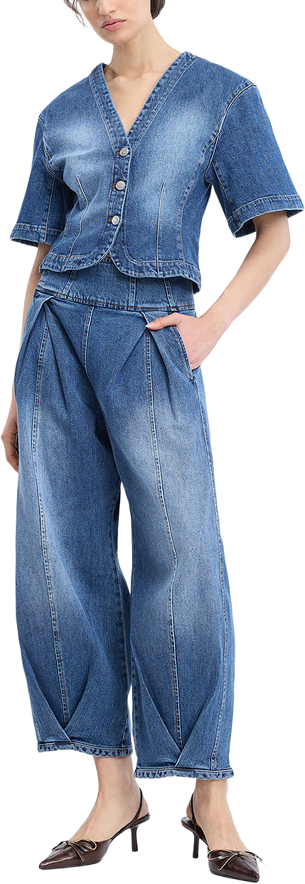 Coralyne Jeans, från Munthe, i färgen Blue.