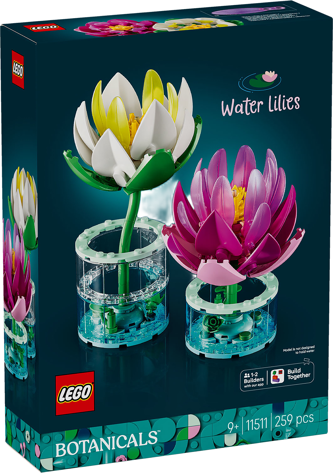Botanicals Näckrosor 11511, från LEGO.