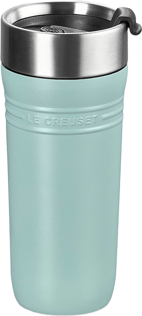 On The Go mugg 350ml Sea Salt, från Le Creuset, i färgen Sea Salt.