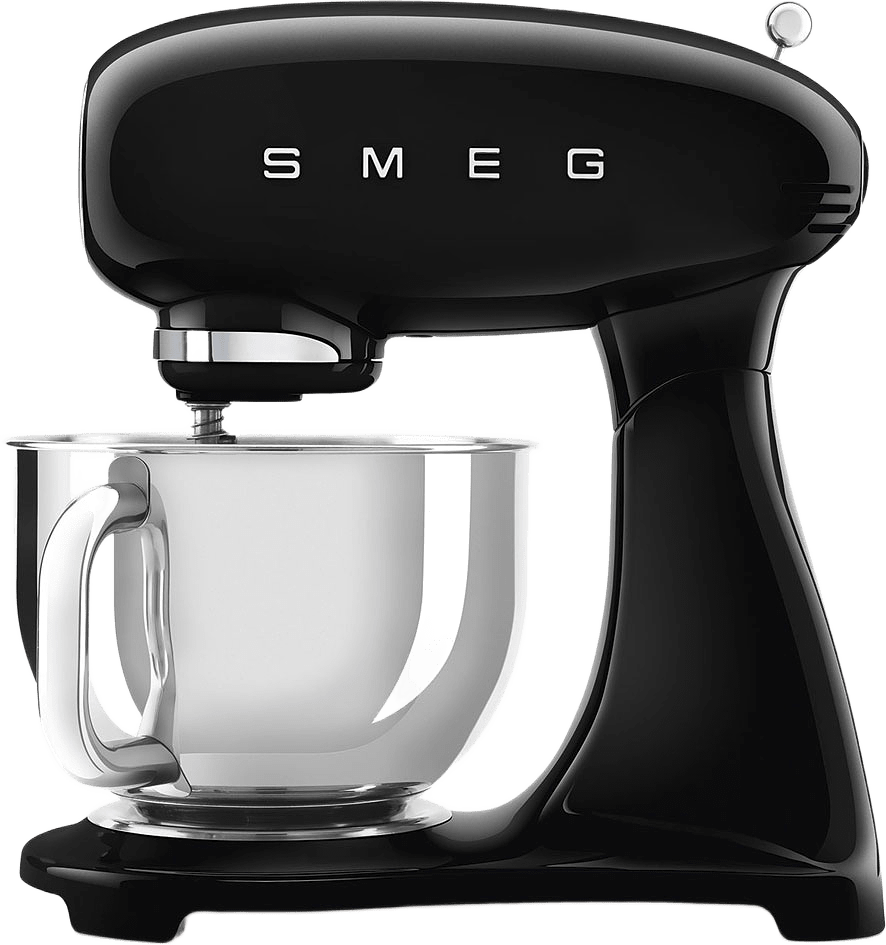 Stand Mixer Full Color Black 50's Style, från Smeg, i färgen Black.