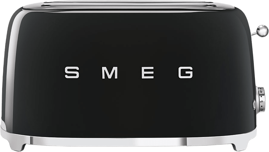 Toaster Red 4 Slice 50's Style, från Smeg, i färgen Black.
