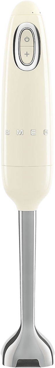 Hand Blender Black Eu 50's Style, från Smeg, i färgen Cream.