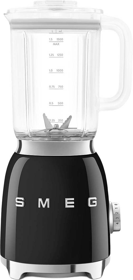 Blender Red Eu 50's Style, från Smeg, i färgen Black.
