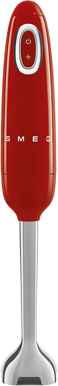 Hand Blender Black Eu 50's Style, från Smeg, i färgen Red.