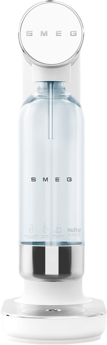 Soda Maker Black Matt Collezione, från Smeg, i färgen White.