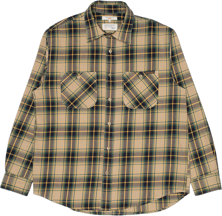 Julian Shirt Tartan Check, från Nudie Jeans, i färgen Multi Color.