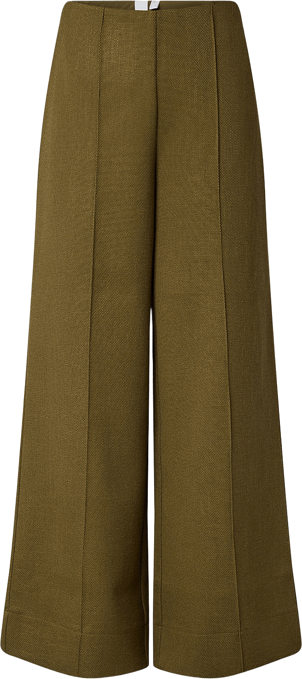 Yascomira Pants, från YAS, i färgen Dark Olive.
