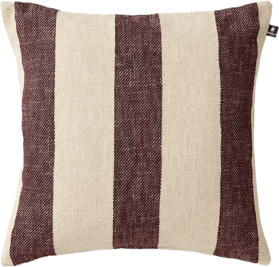 Aberdeen Kuddfodral 50x50 cm, från Himla, i färgen Burgundy.
