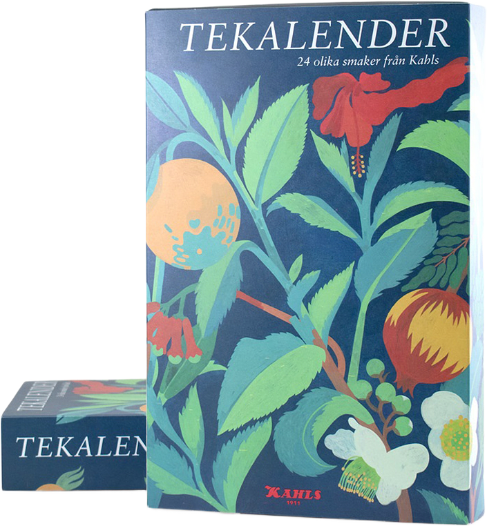 Tekalender, från KAHLS, i färgen Blå.