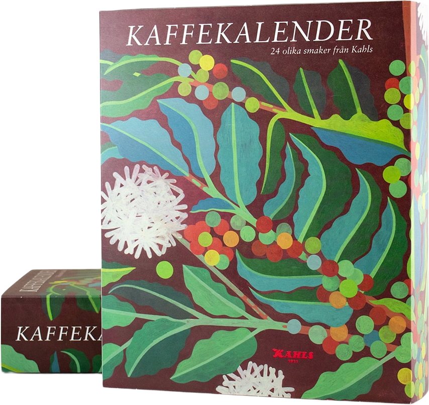 Kaffekalender, från KAHLS, i färgen Brun.