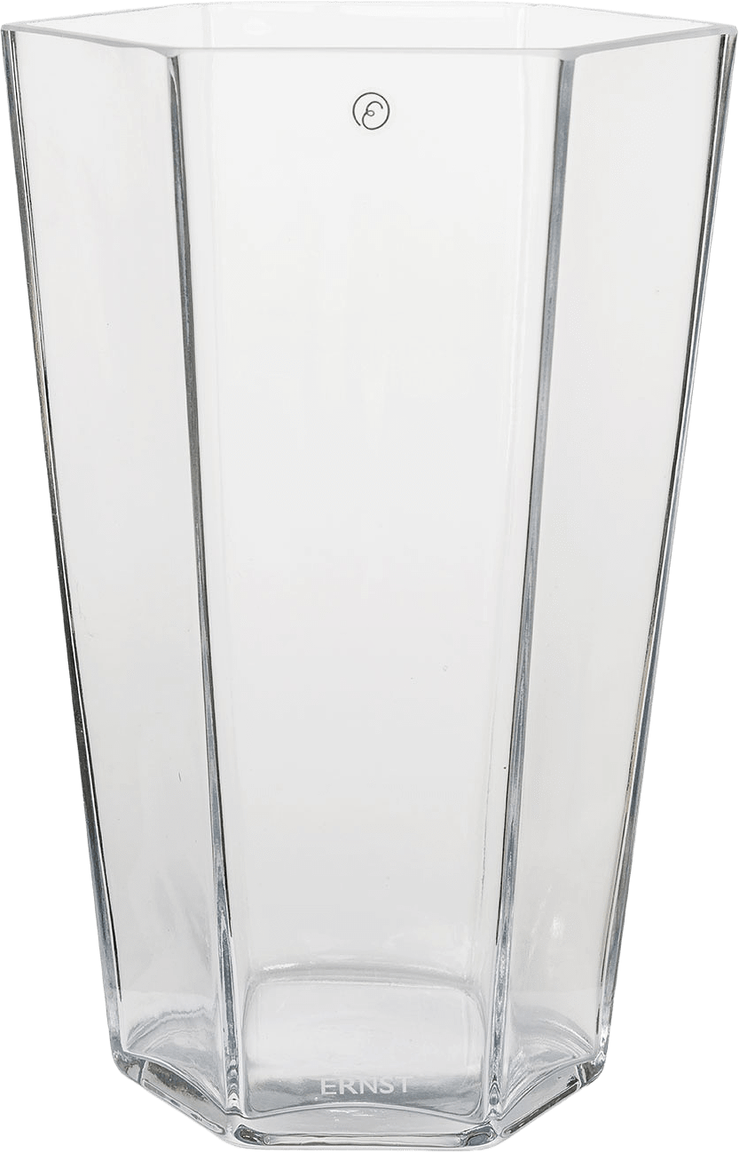 Glasvas, från ERNST, i färgen Klar.