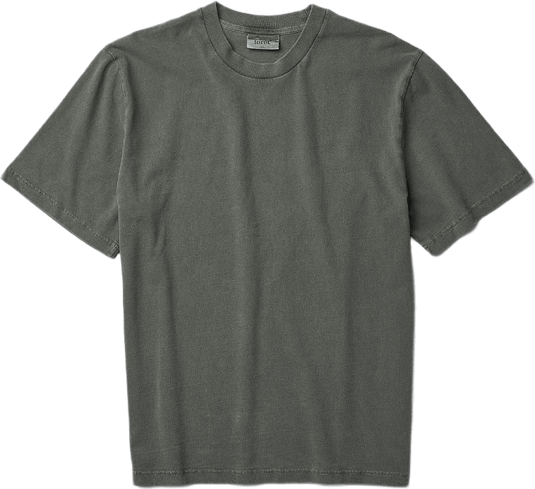 Break Pigment Dyed T-Shirt, från Forét, i färgen Grey.