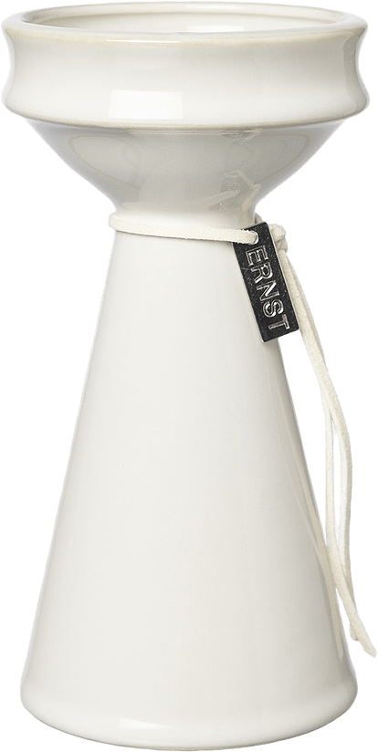 Lökvas d8,5 h16 naturvit, från ERNST, i färgen Naturvit.