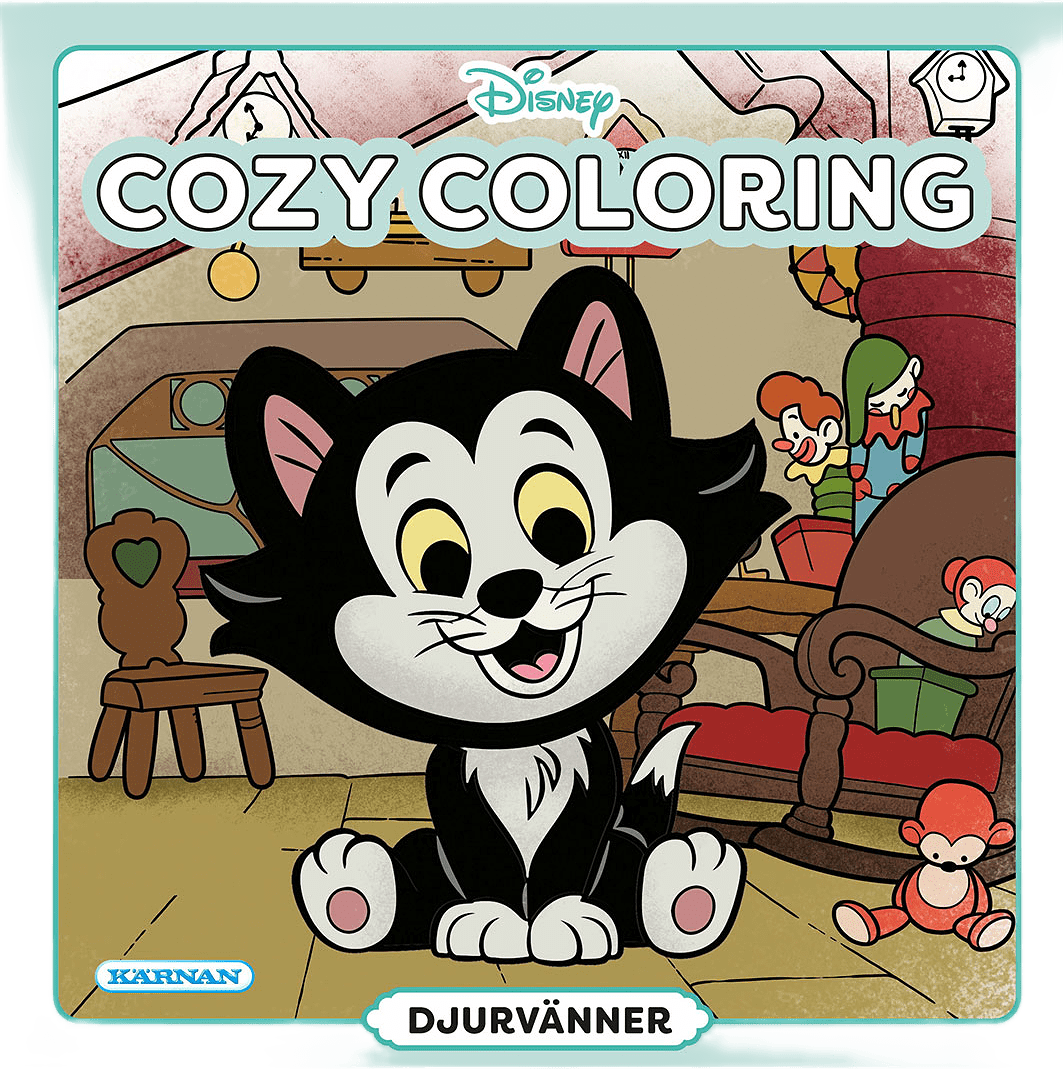 Cozy Colouring Disney Djurvänner, från KÄRNAN.