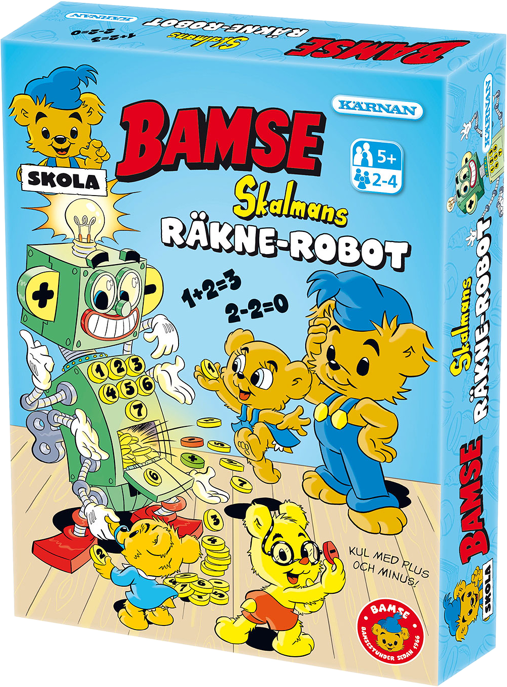 Bamse Räknerobot, från KÄRNAN.