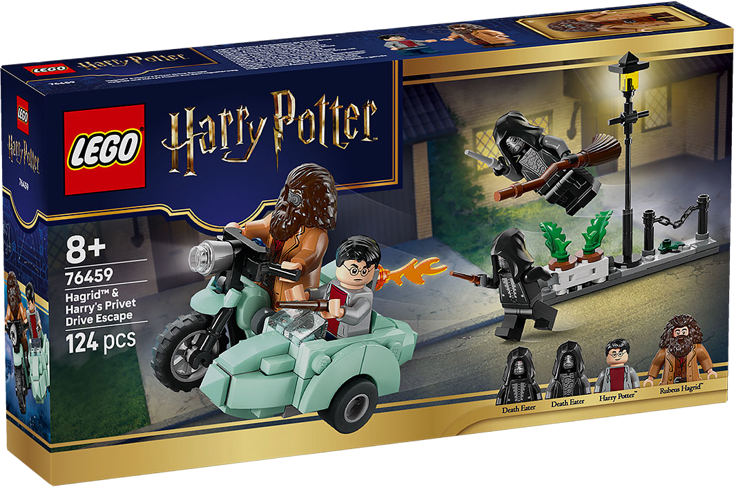 Harry Potter™ Hagrid™ och Harrys flykt från Privet Drive 76459, från LEGO, i färgen Multi.