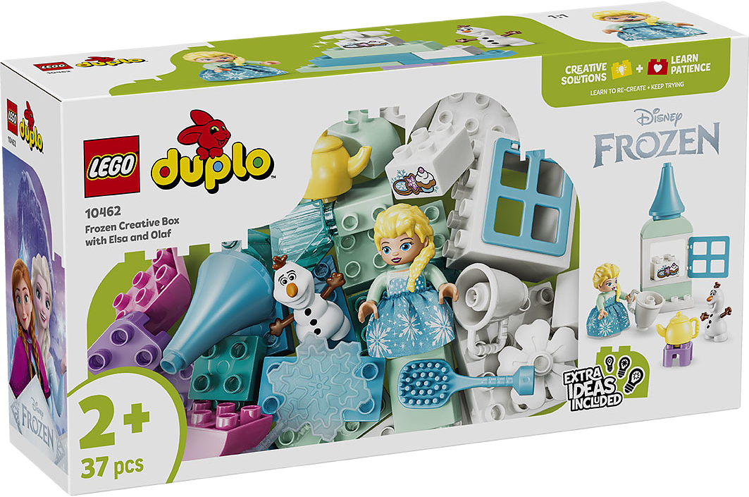 Disney Frost Kreativ låda med Elsa och Olof 10462, från LEGO, i färgen Multi.