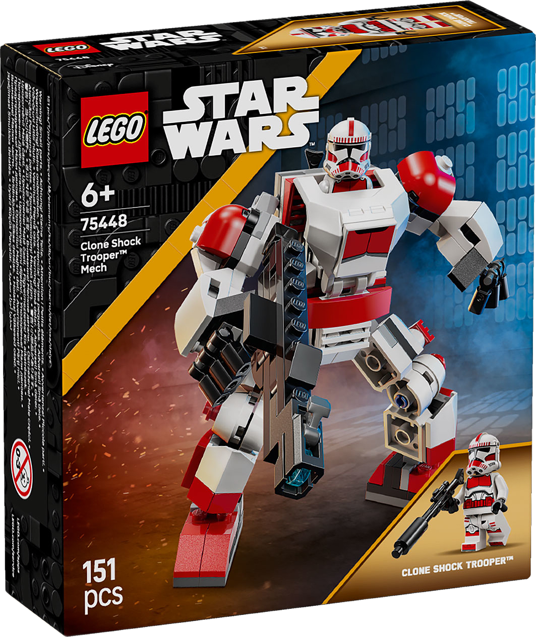 Star Wars™ Clone Shock Trooper™ Mech Set 75448, från LEGO, i färgen Multi.