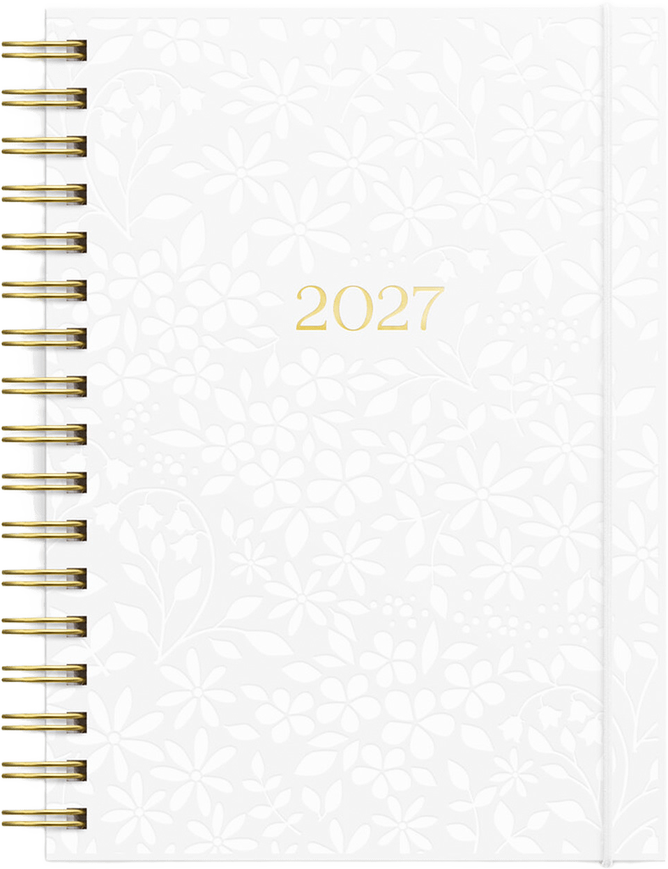 Kalender 2027 Senator A6 White, från Burde, i färgen Vit.