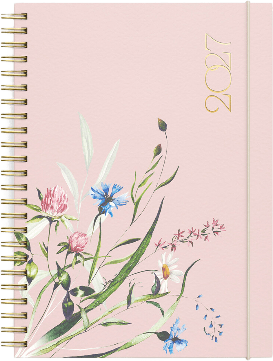 Kalender 2027 Senator A5 Story ängsblomma, från Burde, i färgen Flerfärgad.
