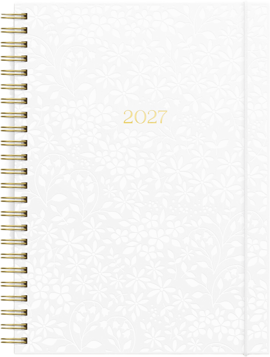 Kalender 2027 Senator A5 White, från Burde, i färgen Vit.
