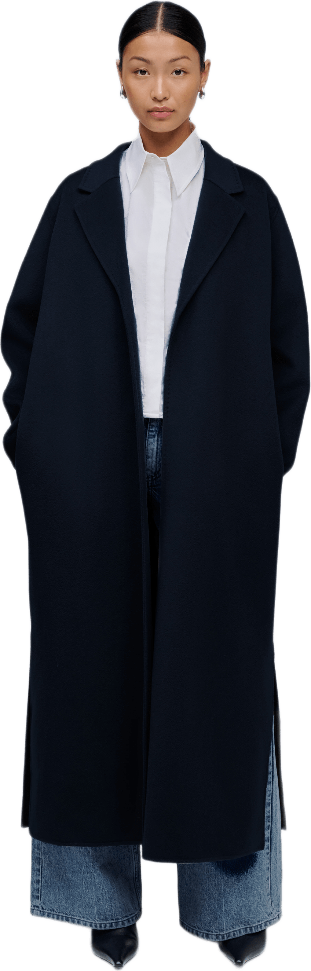 IOCelia Sue Coat, från Ivy Oak, i färgen Dark Navy.