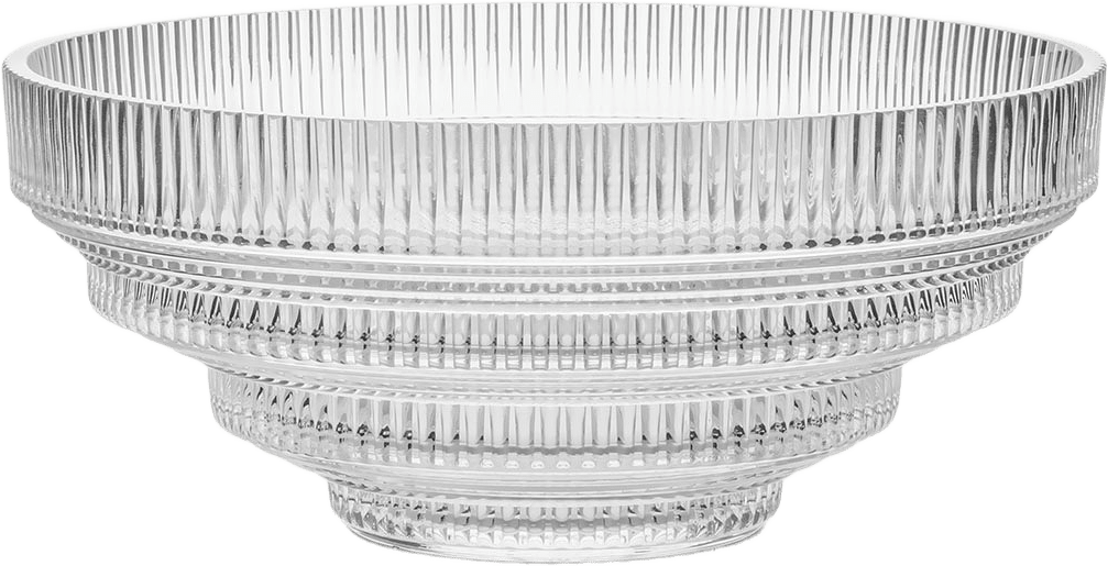 Pavilion skål 200mm, från Kosta Boda, i färgen Transparent.