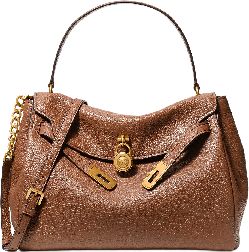 HAMILTON MODERNE LG FLAP TH SATCHEL, från Michael Kors, i färgen Luggage.