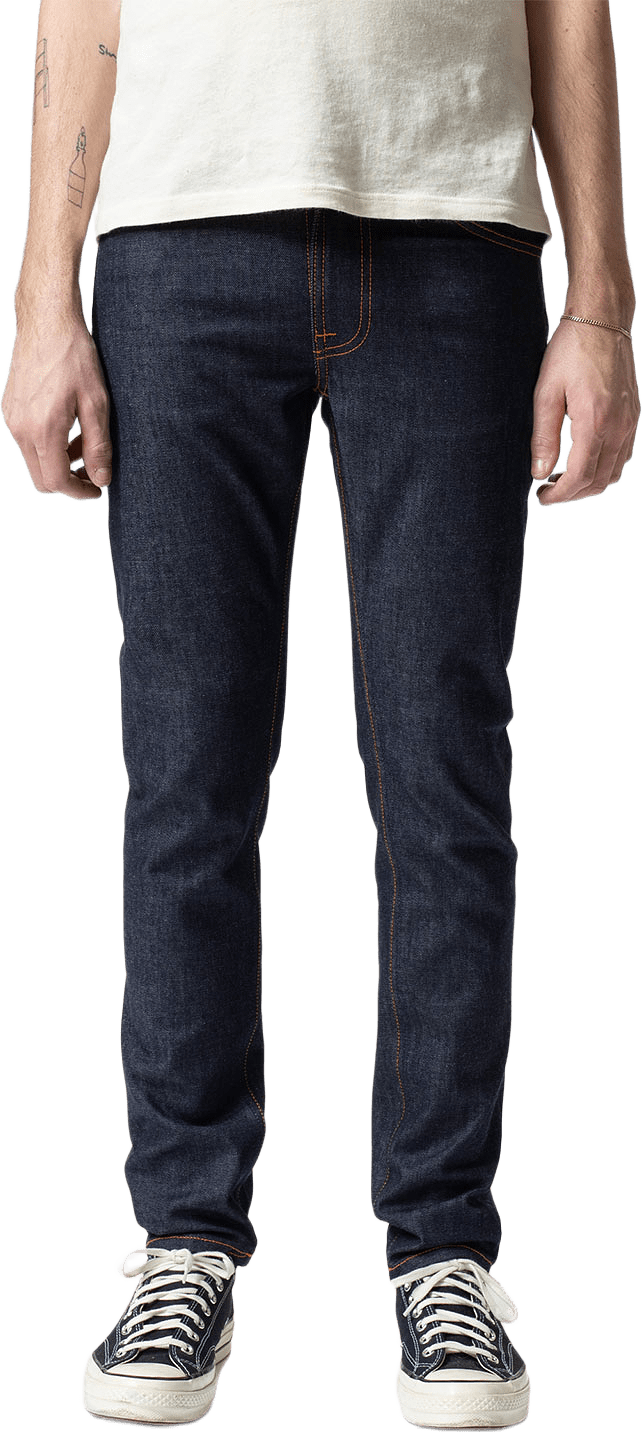 Lean Dean Dry 16 Dips, från Nudie Jeans, i färgen Dry 16 Dips.