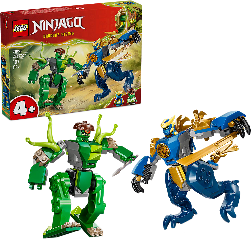 NINJAGO® Jays drakmech – stridsset 71853, från LEGO, i färgen Multi.