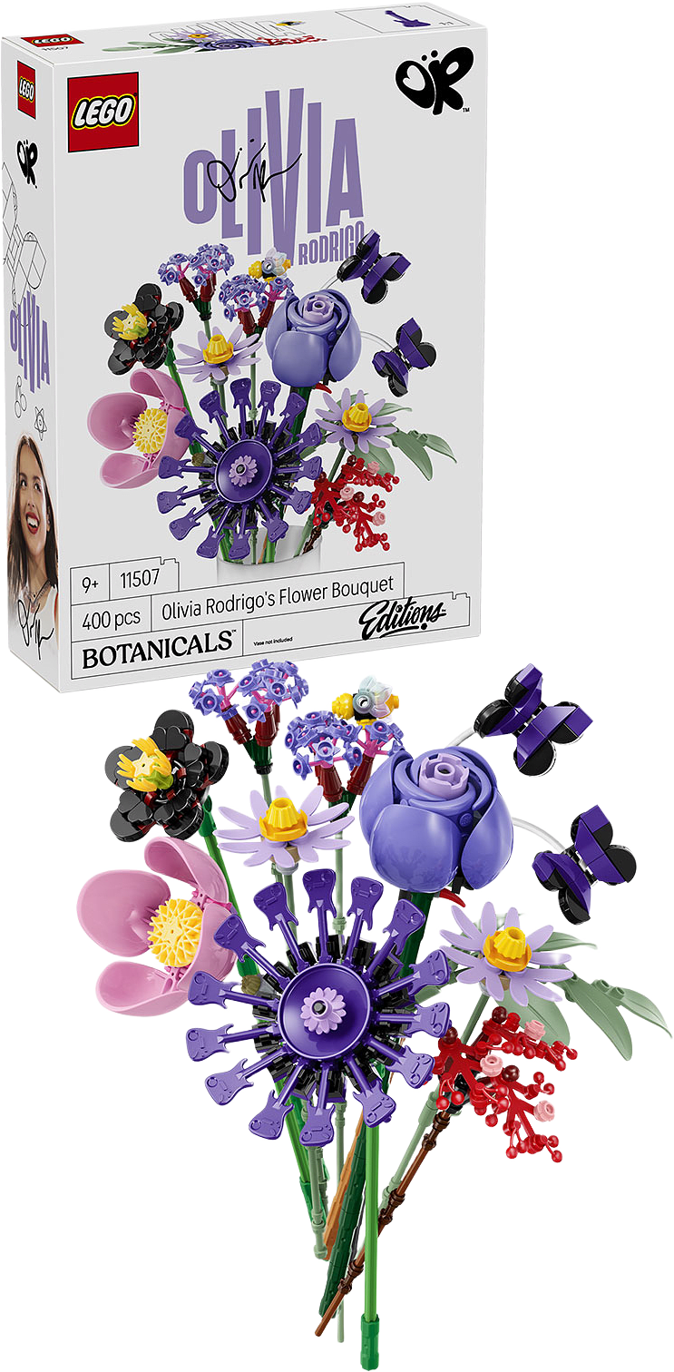 Botanicals & Editions Olivia Rodrigos blomsterbukett 11507, från LEGO, i färgen Multi.
