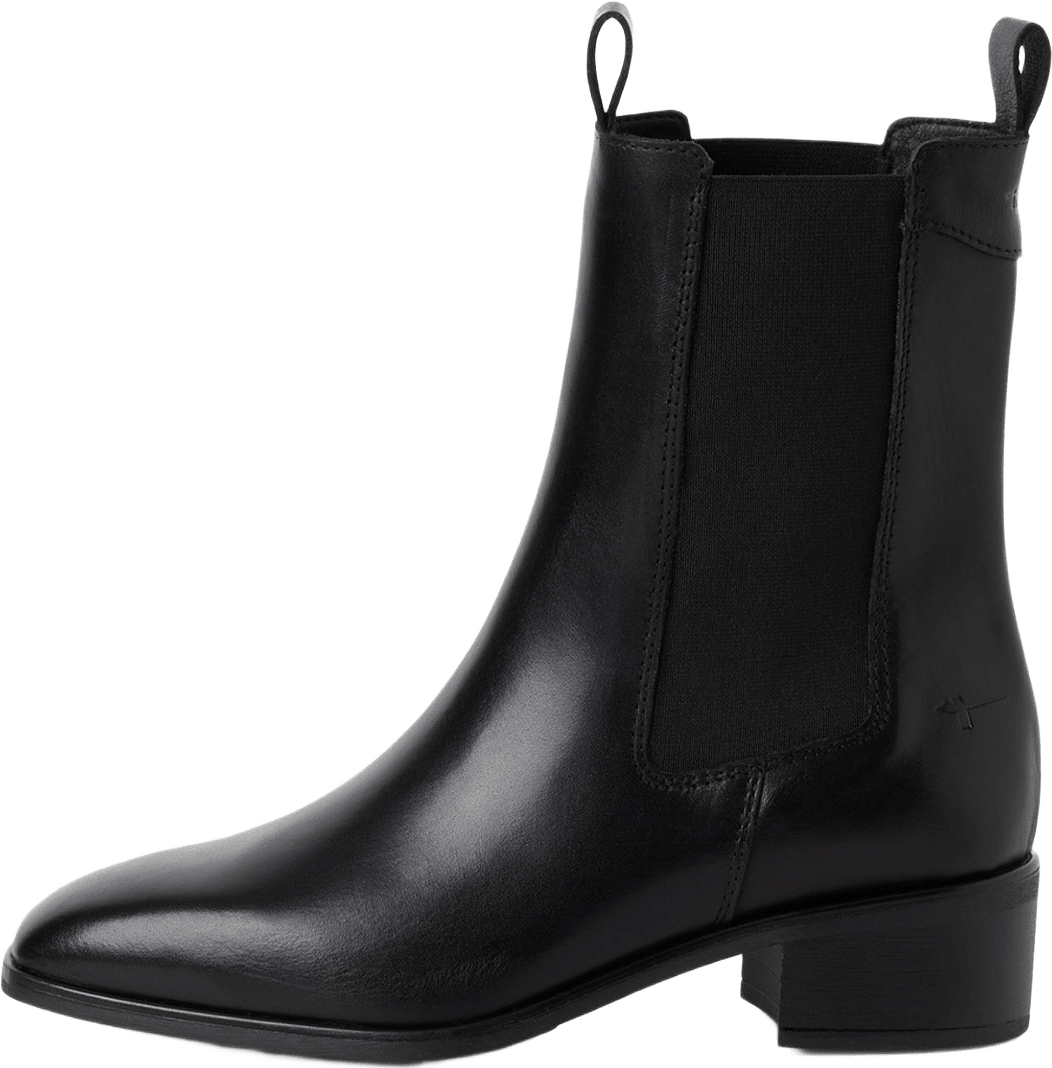 Boots, från Tamaris, i färgen Black Leather.