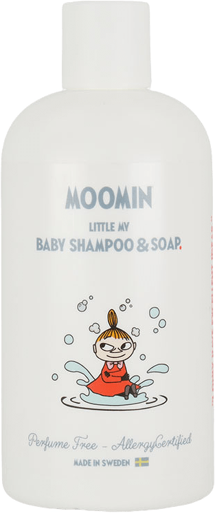Oparfymerat Duschtvål & Schampo Baby 500 ml, från Washologi, i färgen Transparent.