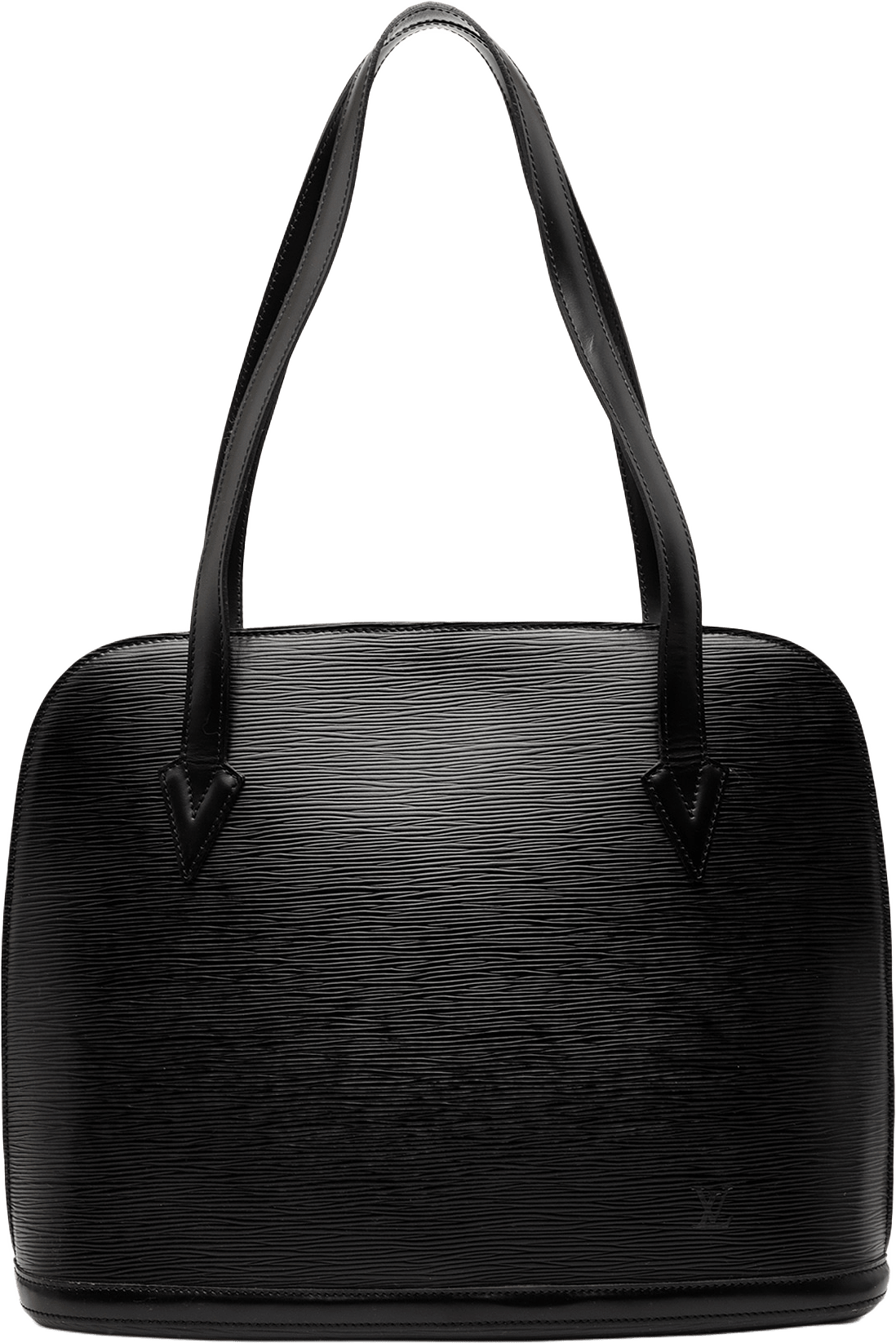 Louis Vuitton Epi Lussac, från Luxclusif, i färgen black.