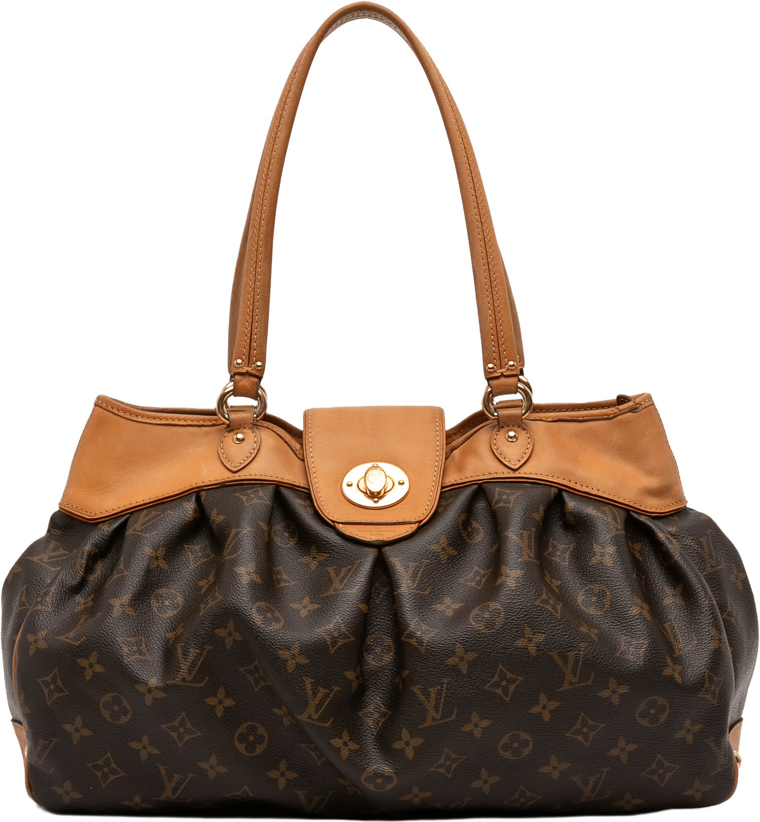 Louis Vuitton Monogram Boetie Mm, från Luxclusif, i färgen brown.