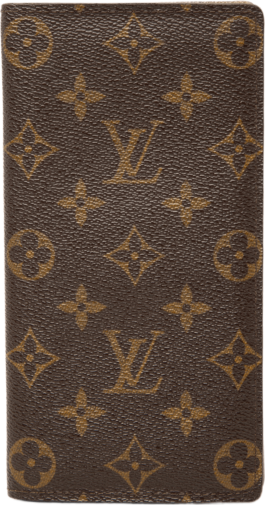 Louis Vuitton Monogram Brazza Long Wallet, från Luxclusif, i färgen brown.