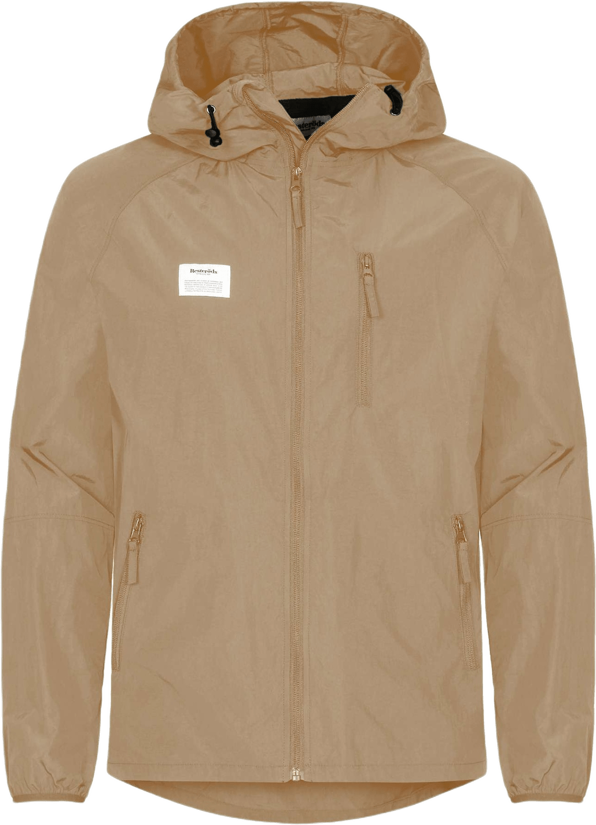 Återvunnen Nylon, Vindjacka, Svart