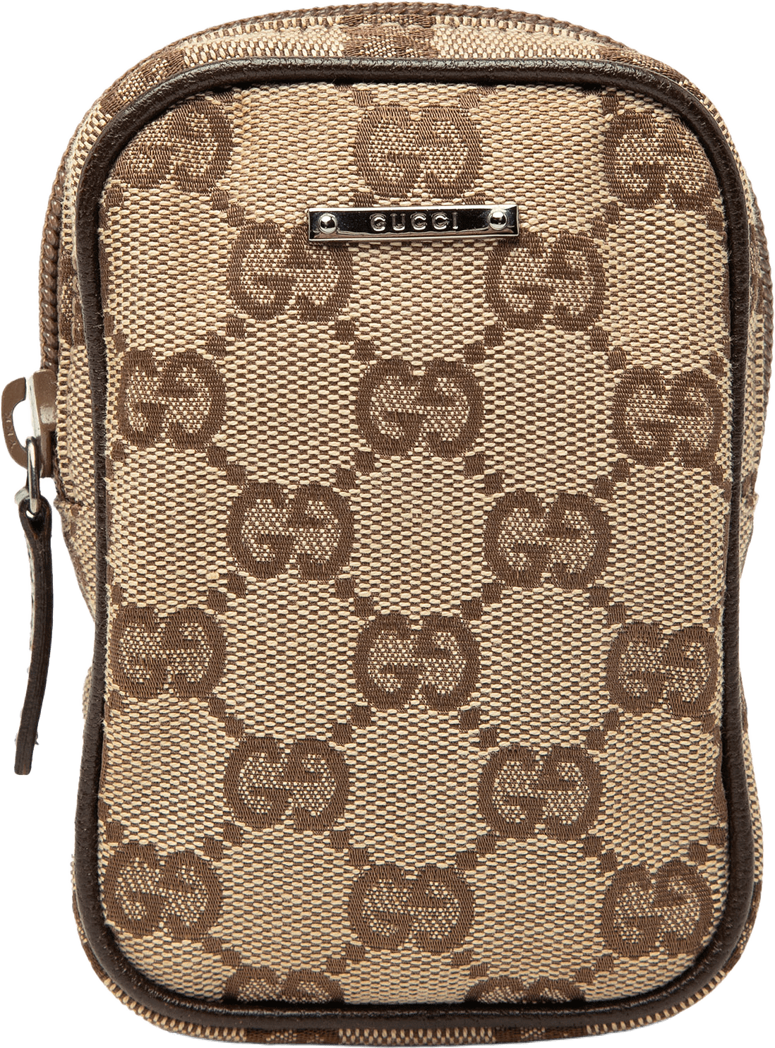 Gucci Gg Canvas Cigarette Pouch, från Luxclusif, i färgen beige.