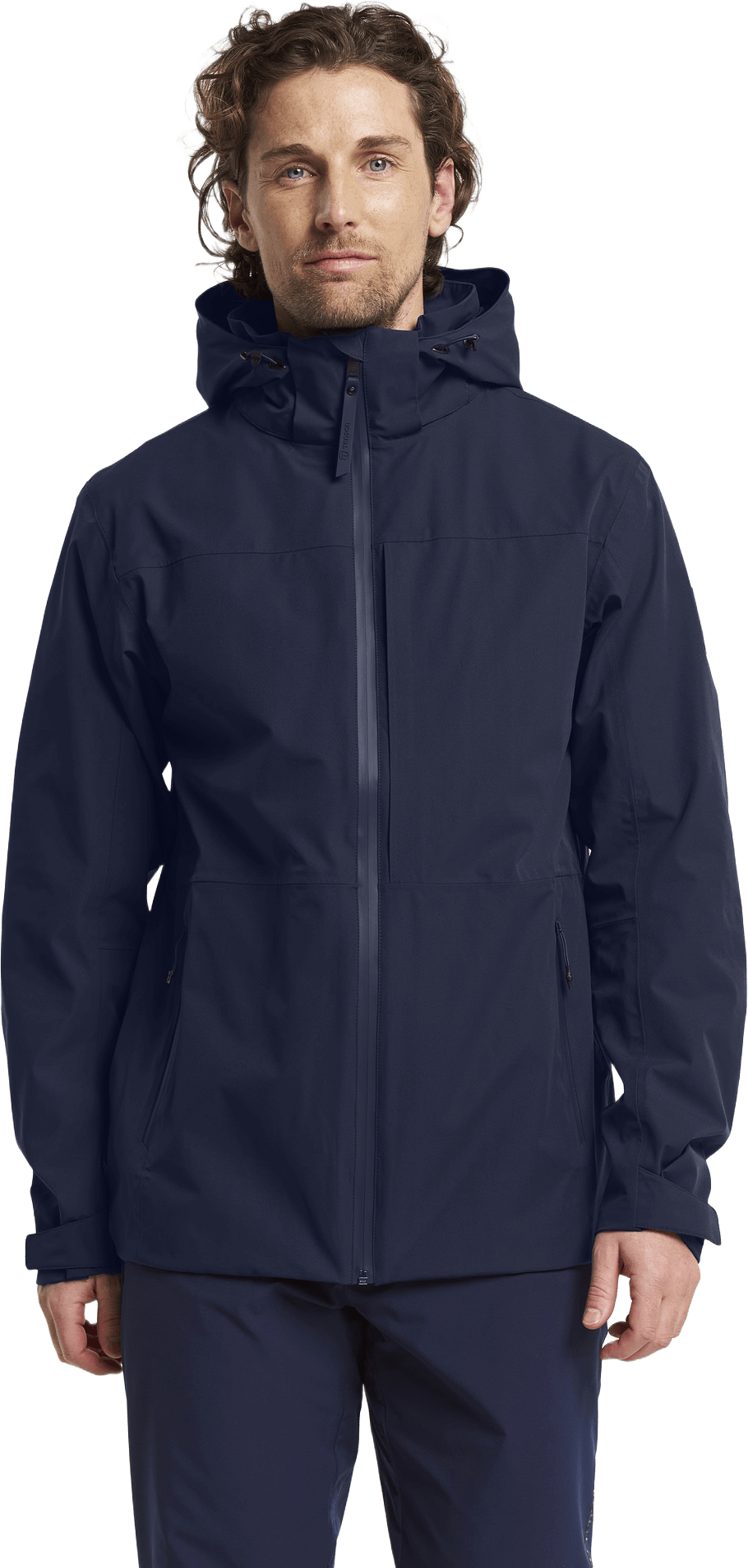 Cloudburst Jacket Men, från Tenson, i färgen mörk marinblå.