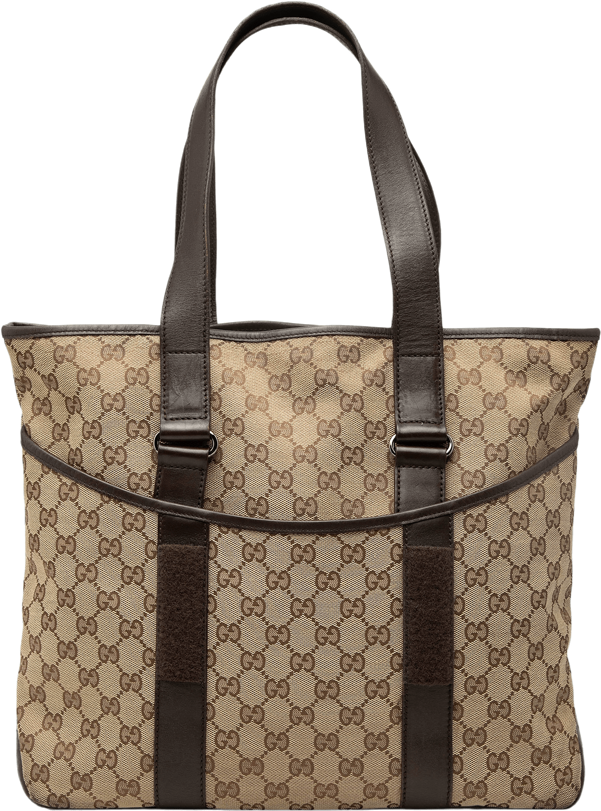 Gucci Gg Canvas Tote, från Luxclusif, i färgen beige.