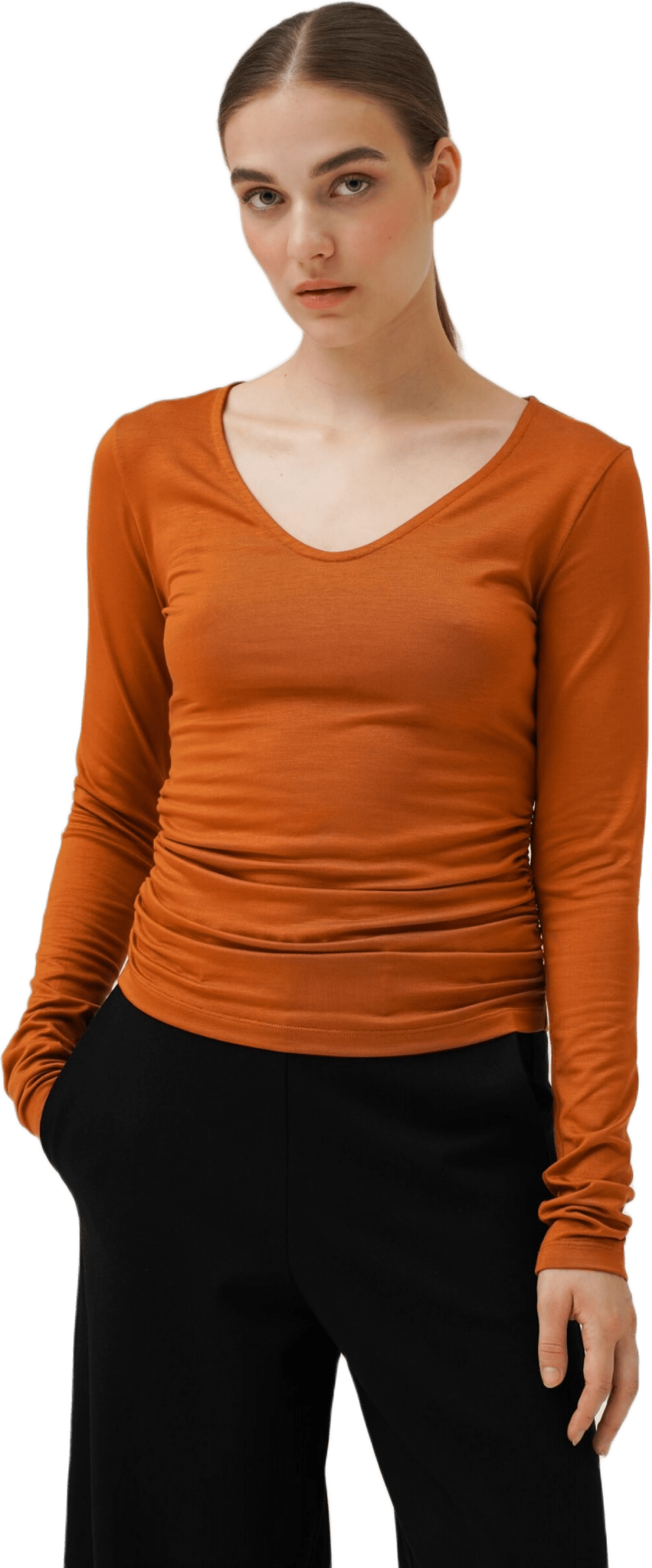 Bay Top - Almond, från Residus, i färgen orange.