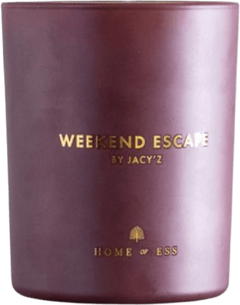 Weekend Escape By Jacy’z - Doftljus, från Home of ESS, i färgen red.