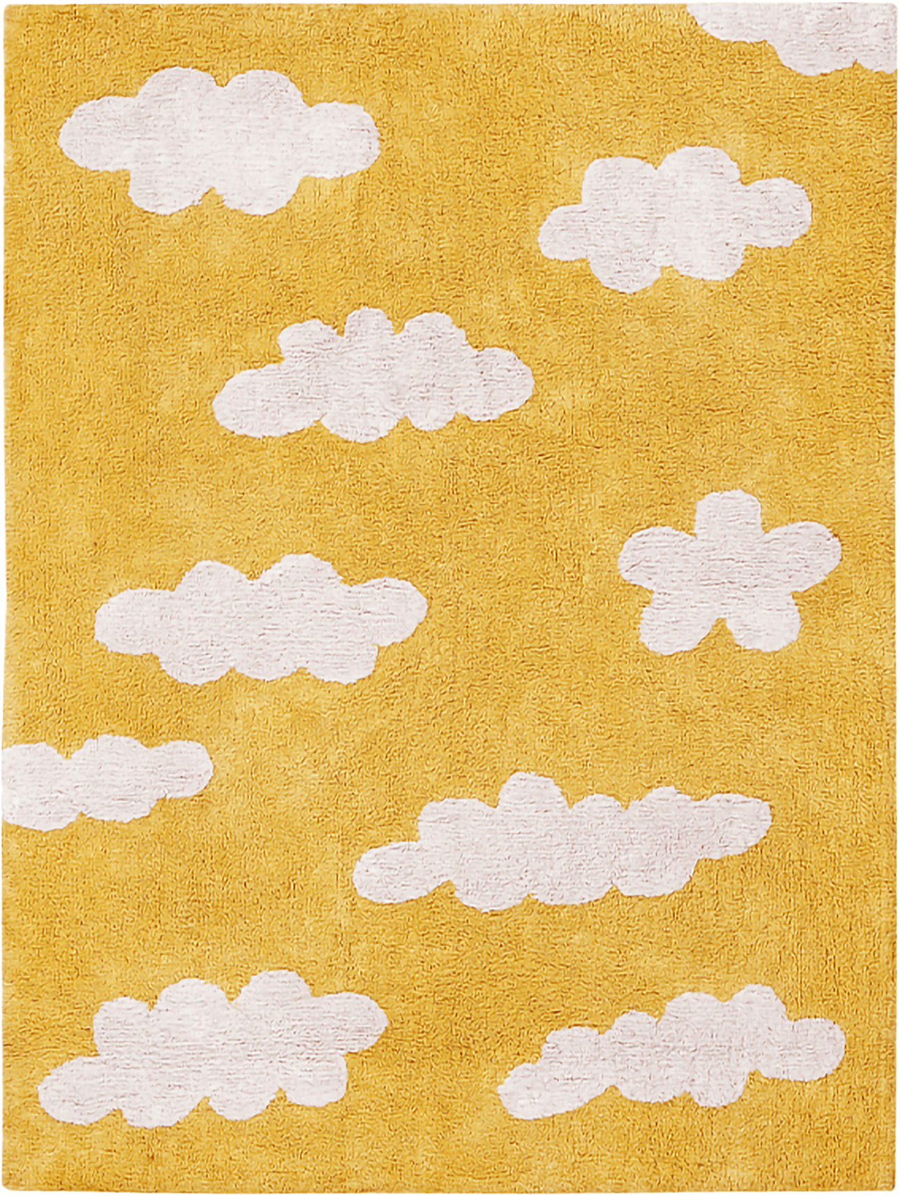 Matta Moln, från LORENA CANALS, i färgen gul.
