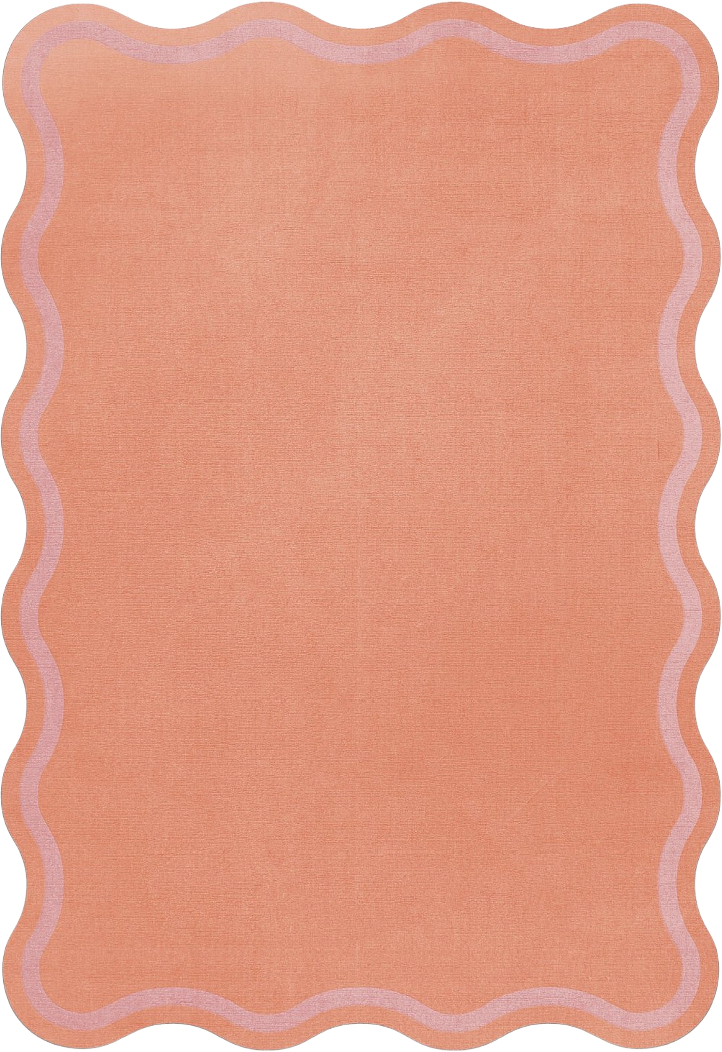 Scallop Ullmatta Watermelon Pink, från Layered, i färgen watermelon pink.