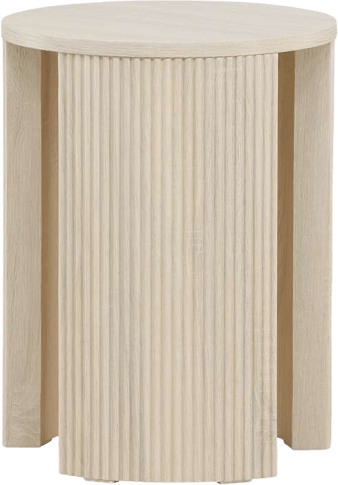 Bristol Sidobord, från Venture Home, i färgen whitewash.