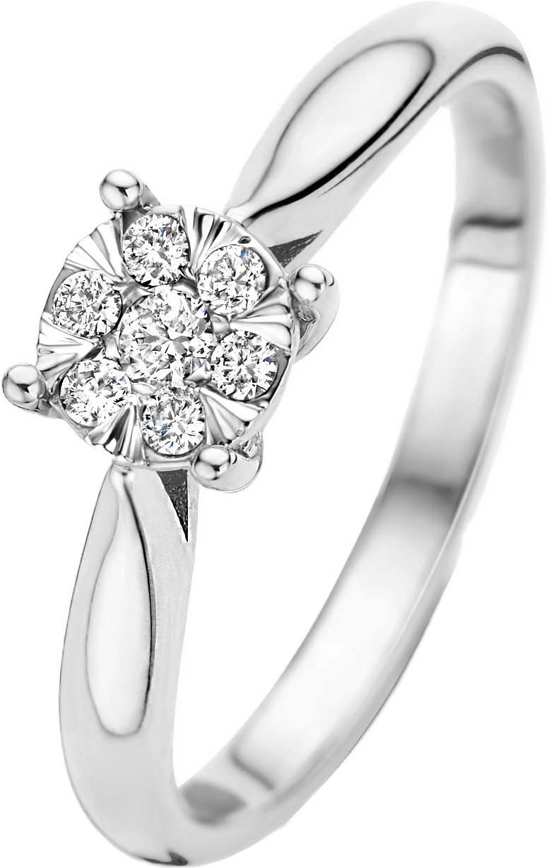 De La Paix Vitt Guld Ring